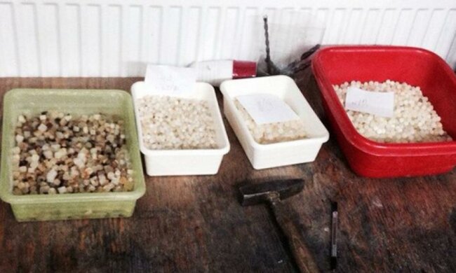 В Ровенской области нашли цех с янтарем на 11 миллионов гривен (фото)