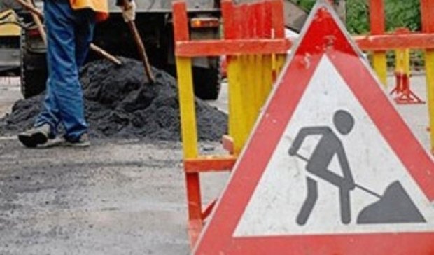 Запланированный ремонт дорог парализует Киев