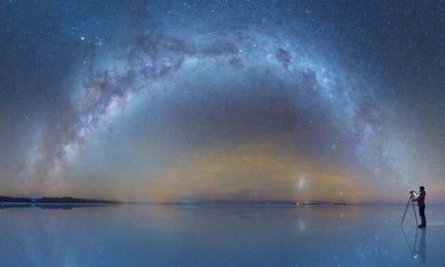 Фотограф спустил небо на землю 