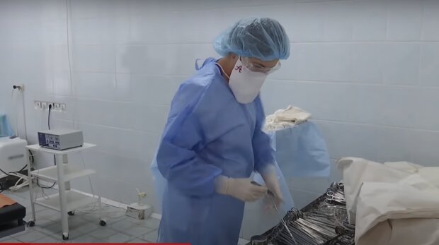 Лікарня, скріншот із відео