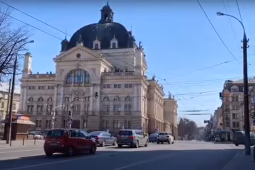 Львів, скріншот з відео