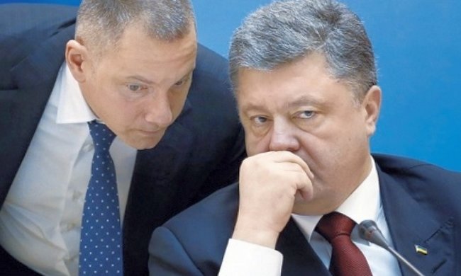 Борис Ложкін і Петро Порошенко