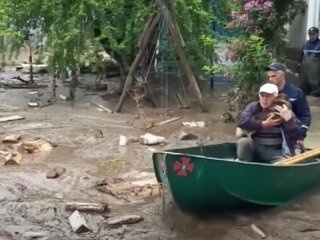 Паводки в Карпатах, скриншот