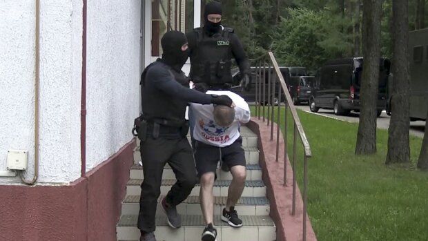 Затримання членів ПВК "Вагнер", скріншот: YouTube