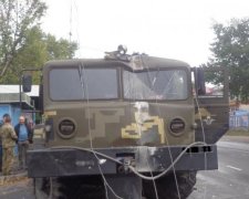 Серйозна ДТП: військовий лишив половину Первомайська без світла