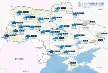 Прогноз погоды на 5 января, Укргидрометцентр