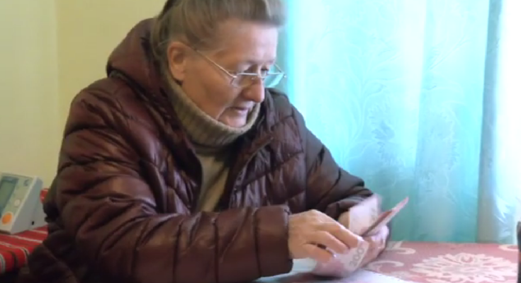 Пенсионерка. Фото: скрин youtube