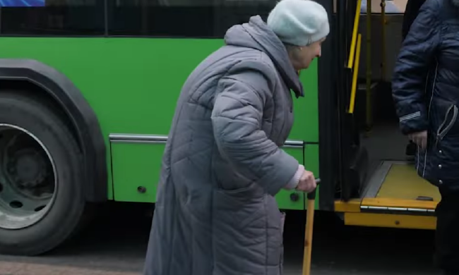 Пенсионерка. Фото: скрин youtube