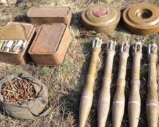 СБУ знайшла схованку зі зброєю на Харківщині