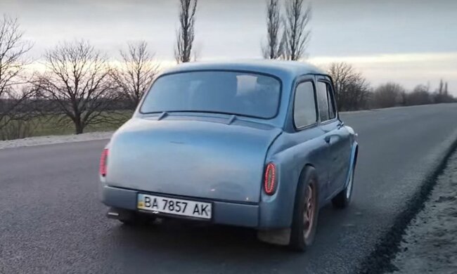Українець з "Запорожця" зробив електрокар, фото: auto.24tv.ua