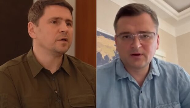 Михаил Подоляк и Дмитрий Кулеба. Фото: Знай.UA