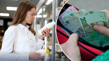 Молочні продукти в супермаркеті
