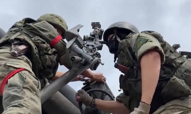 Російські окупанти, фото: скріншот із відео