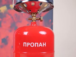 Газовий балон, скріншот з відео