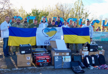 БФ «Надія» передав на Куп'янський, Покровський та Курахівський напрямки апарати непрямого масажу серця Easy Pulse