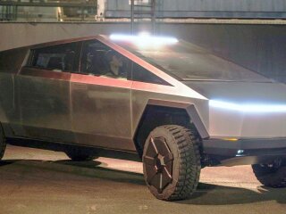 Tesla Cybertruck, скріншот: YouTube