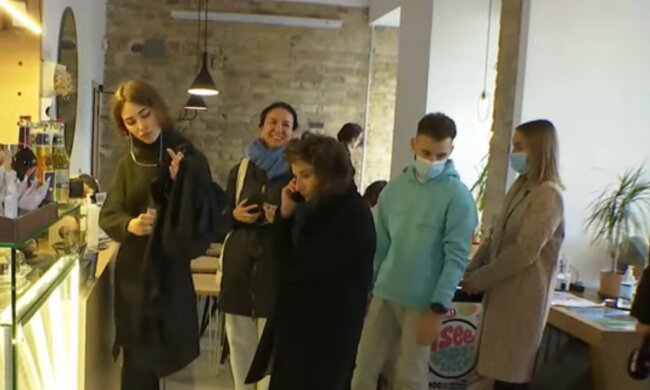 Карантин в Украине, кадр из видео