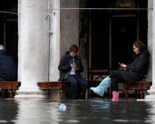 Венеция уходит под воду, фото Reuters