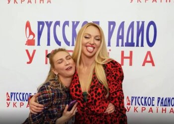 Оля Полякова і Лера Товстолес / скріншот з відео