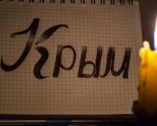 В Крыму свет есть лишь в тюрьмах, военных частях и на билбордах с Путиным