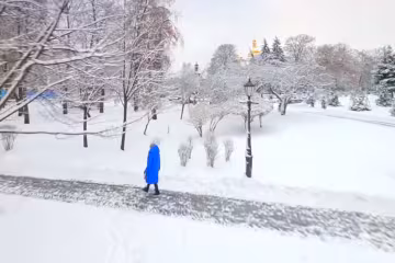 Зимняя погода. Фото: скрин youtube