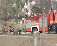 Взрыв в больнице в Ченовцах, кадр из видео