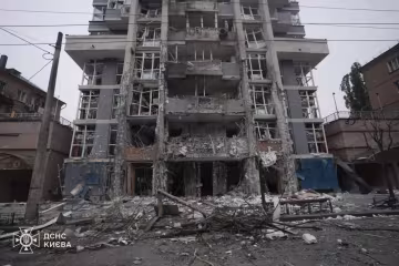 последствия удара по Киеву 25.05.25