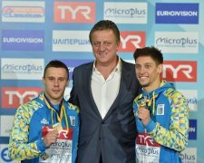 Украинцы выиграли серебро на чемпионате Европы по прыжкам в воду