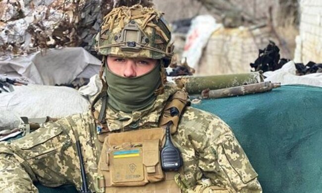 Молодий офіцер Олексій, фото з Facebook