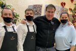 Саакашвілі у Франківську, фото: Facebook