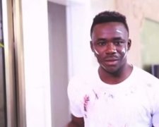Китайці "відбілили" афроамериканця і нарвалися на скандал