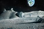 Исследование Луны, фото из свободных источников