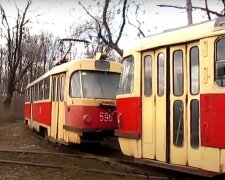 трамвай, скріншот з відео