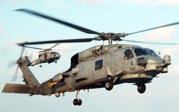 Военный вертолет США рухнул в Тихом океане