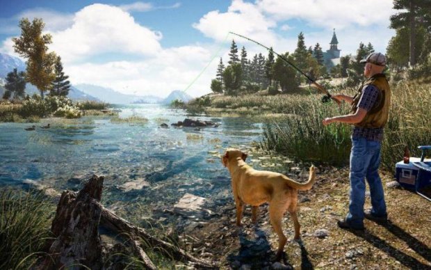 Игра Far Cry 5 научит вас правильно ловить рыбу: видео