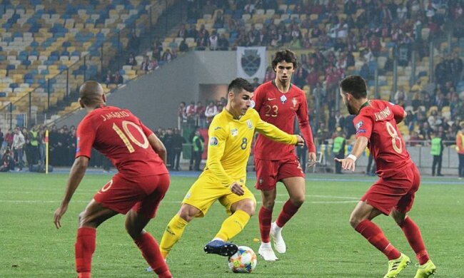 Украина победила Португалию и досрочно вышла на Евро-2020