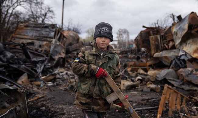 7-летний украинец. Фото: Евгений Малолетка