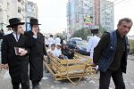 хасиды в Умани, фото: Укринформ