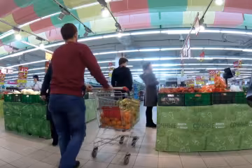 супермаркет , скриншот из видео