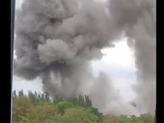 Вибухи в Лисичанську. Фото: скриншот з відео