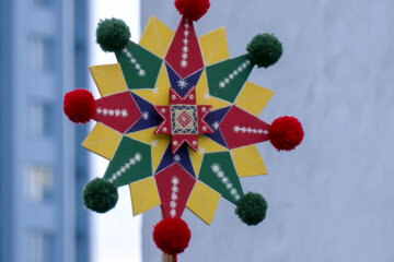 Рождественская звезда. Фото Новая Заря