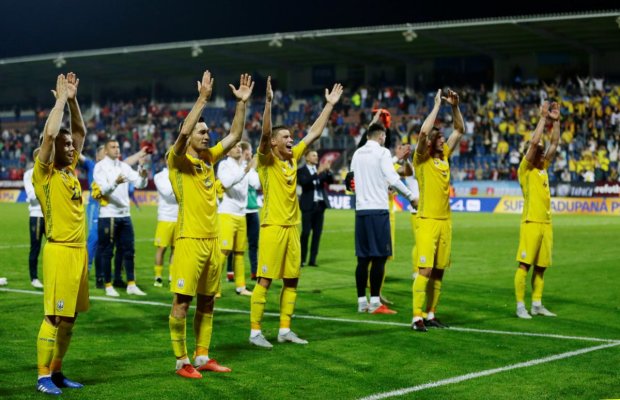 Игроков сборной Украины встретили во Львове, как героев