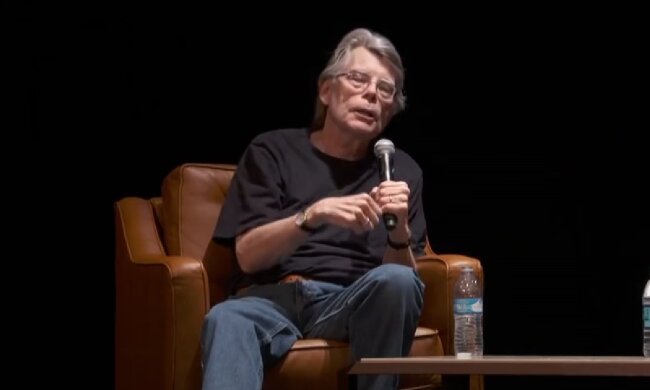 Стівен Кінг. Фото: скріншот youtube