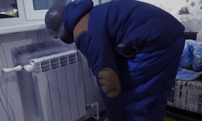 Відсутність опалення. Фото: скрін youtube