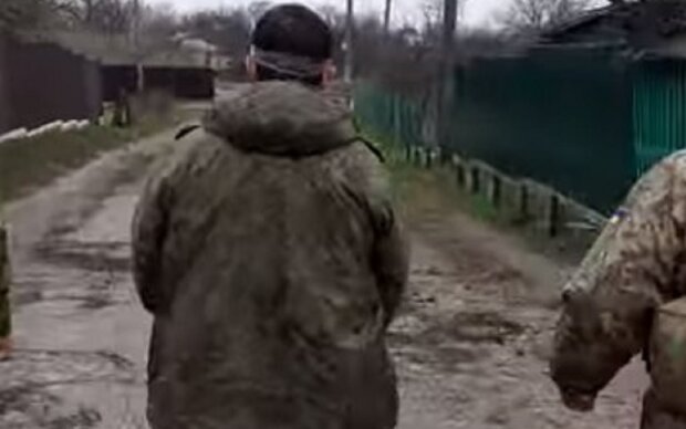 Полонений рф. Фото: скриншот з відео