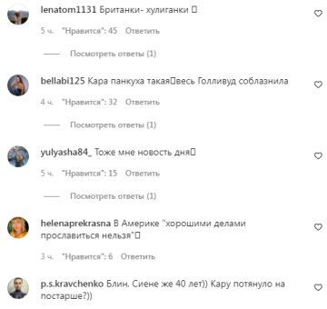 Комментарии на пост "spletnik" в Instagram