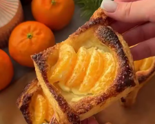 Слойки з мандарином, кадр з відео