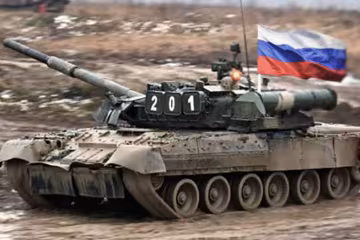 Російськиц танк. Ілюстрація