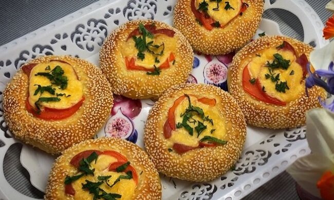 Булочки-піци, фото sovkusom