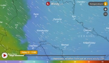 Карта погоди, windy.com